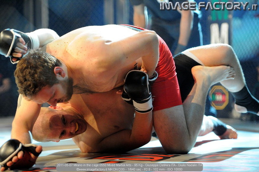 2011-05-07 Milano in the cage 0550 Mixed Martial Arts - 95 Kg - Giuseppe DellAira ITA - Giulio Nadalin ITA